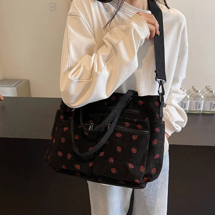 Kanna | Corduroy & Strawberry