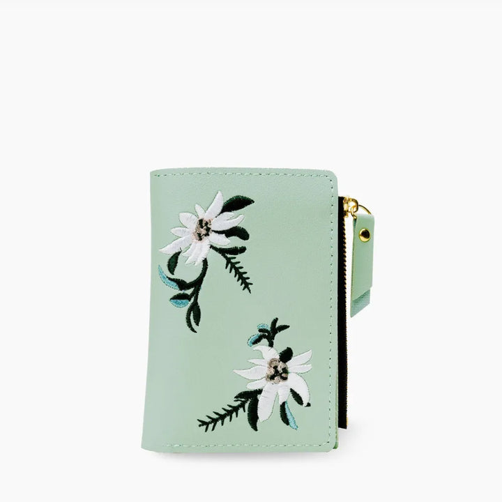 Fleur | Embroidered Wallet